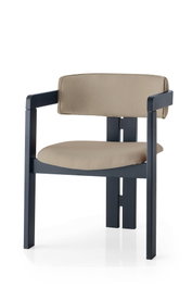 Hanah Home Silla CO - 002 Negro y Visón